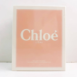 แพ็คเก็จใหม่ !!! กล่องซีล Chloe LEau EDT **100ml 5,740฿ ขายเพียง 3,599฿ ค่าส่ง 65฿  กลิ่นหอมใหม่ที่ยังคงความเป็นเอกลักษ