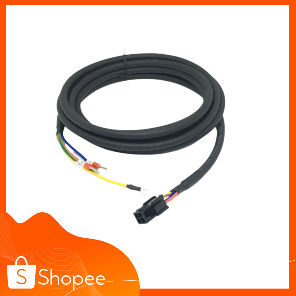 สาย Power Servo Delta รุ่น ASDA-A2/A3/B2/B3/AB ยาว 10 เมตร