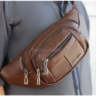 Fashion กระเป๋าคาดอก ทำจาก pu มีให้เลือก 3 สี สไตล์เกาหลี แฟ…