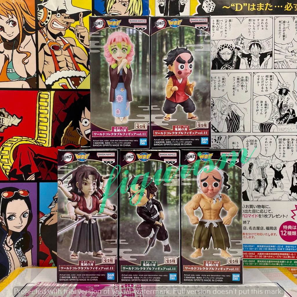 🔥 WCF Kimetsu no Yaiba ดาบพิฆาตอสูร Demon Slayer Vol.11 SET 🔥 ของแท้ ญี่ปุ่น💯
