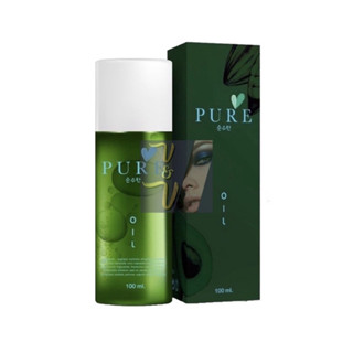 (100ml.) Pure Oil เพียวออยล์ ผลิตภัณฑ์เช็ดผิวกาย