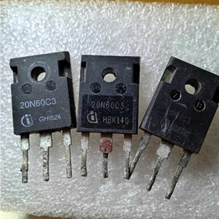 ของถอด TO-247  20N60C3  Super Junction Mosfet 20.7A 600V ราคาต่อ 1 ชื้น