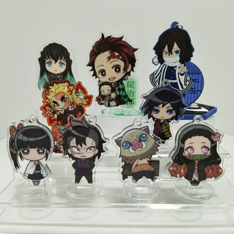สแตนดี้ พวงกุญแจ ดาบพิฆาตอสูร Kimetsu no yaiba มุอิจิโร่ เคียวจูโร่ โอบ เนสึโกะ