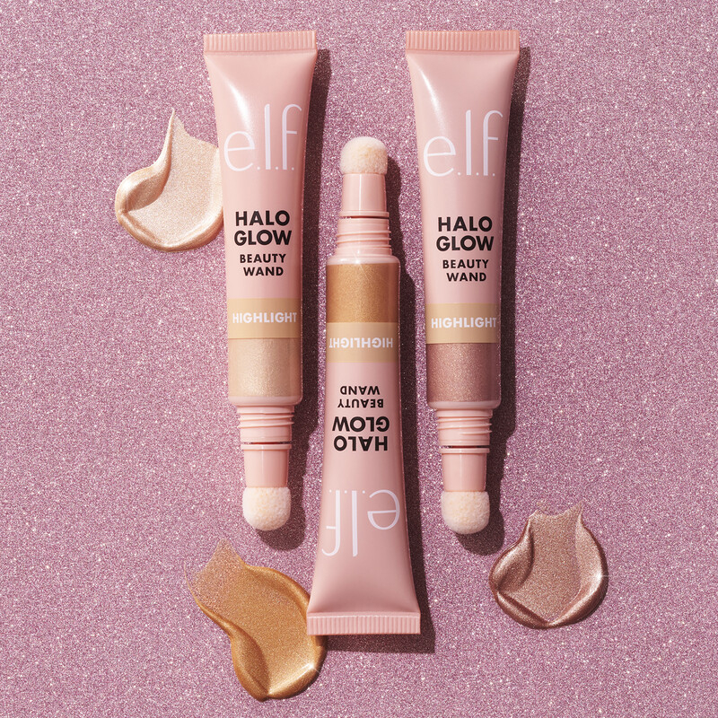 🌻ไฮไลท์สีใหม่!พร้อมส่ง🌻e.l.f. Cosmetics Halo Glow Highlight Beauty Wand 10 mL.