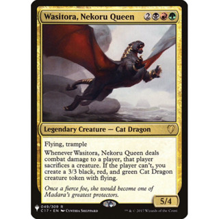 [MTG] Wasitora, Nekoru Queen [C17] [MULTI] [RARE] [NORMAL] [ENG] (การ์ดเมจิค / Magic the Gathering)