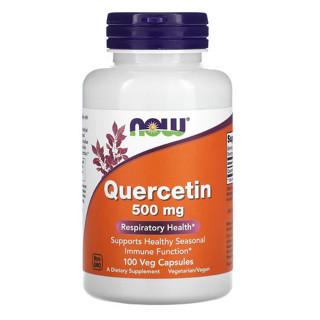 NOW Foods, Quercetin, 500 mg, 100 Veg Capsules