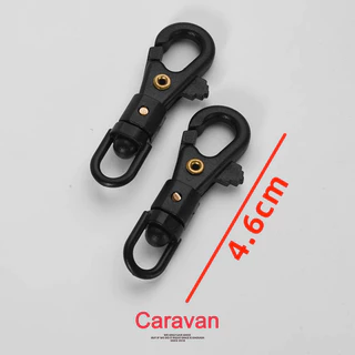 (2ชิ้น) Caravan Crew Keychain Snap Clip Clasp Hook