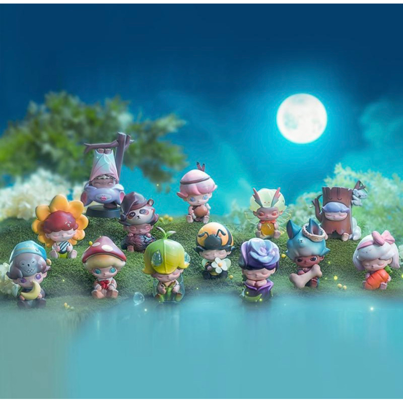 (พร้อมส่ง)model dimoo forest night