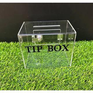 🔥🔥กล่อง TIP BOX กล่องใส่เงิน 15*12*10ซม