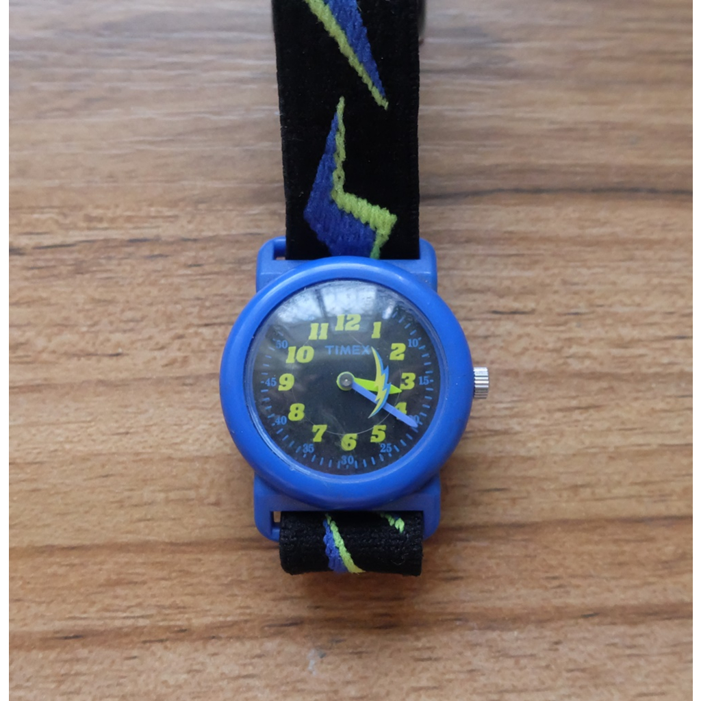 นาฬิกาเด็ก Timex Kids Watch Size 26mm สีน้ำเงิน มือสอง ของแท้
