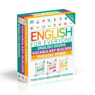 ENGLISH FOR EVERYONE (ENGLISH IDIOMS/VOCABULARY BUILDER/PHRASAL VERBS) (BOX SET) (3 BK.) 97807440818