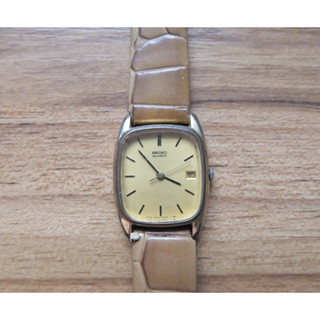 Vintage Seiko Lady Watch Size 20mm สีทอง มือสอง ของแท้