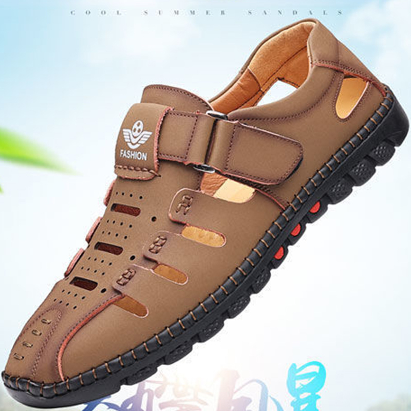 Intelscore 2023 รองเท้าแตะ รองเท้าลำลอง สำหรับผู้ชาย แบบสวม Crocs รองเท้าแตะกลวง🍃🍃 Men Sandals