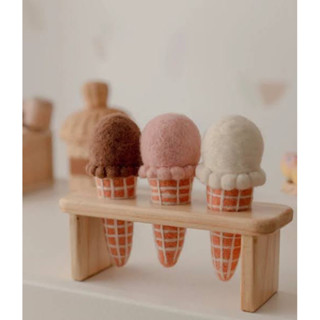 Juni Moon | Felt Ice cream ของเล่นไอติม