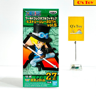 ซาโบ้ [มือ 1] WCF HR20th ของแท้ - Sabo Vol.05 No.27 WCF History Relay 20th Banpresto Bandai Onepiece วันพีช