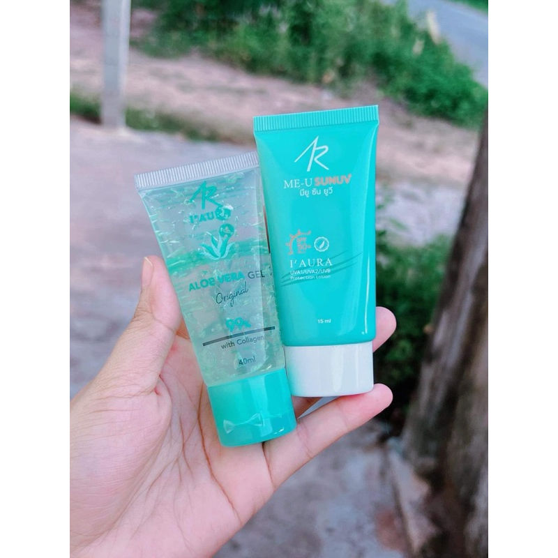 I'Aura Duo jel & sunscreen