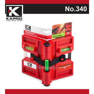 ระดับน้ำตั้งเสา พับได้ มีแม่เหล็ก+สายรัด No.340 ยี่ห้อ KAPRO