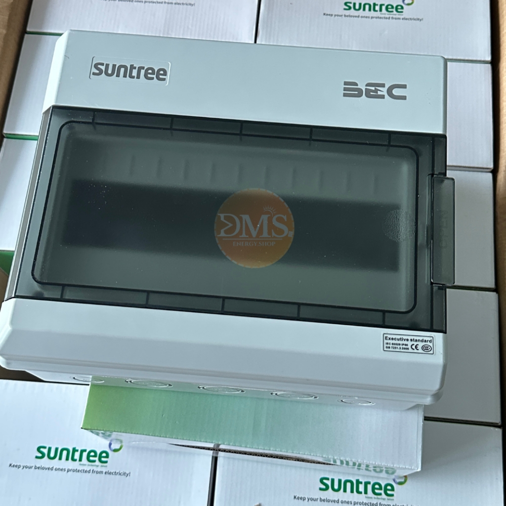 Suntree ตู้ 12 ช่อง รุ่น SH12PN (ตู้เปล่า) DISTRIBUTION BOX 12WAY ตู้คอม ตู้คอมบายเนอร์ ตู้กันน้ำ กั