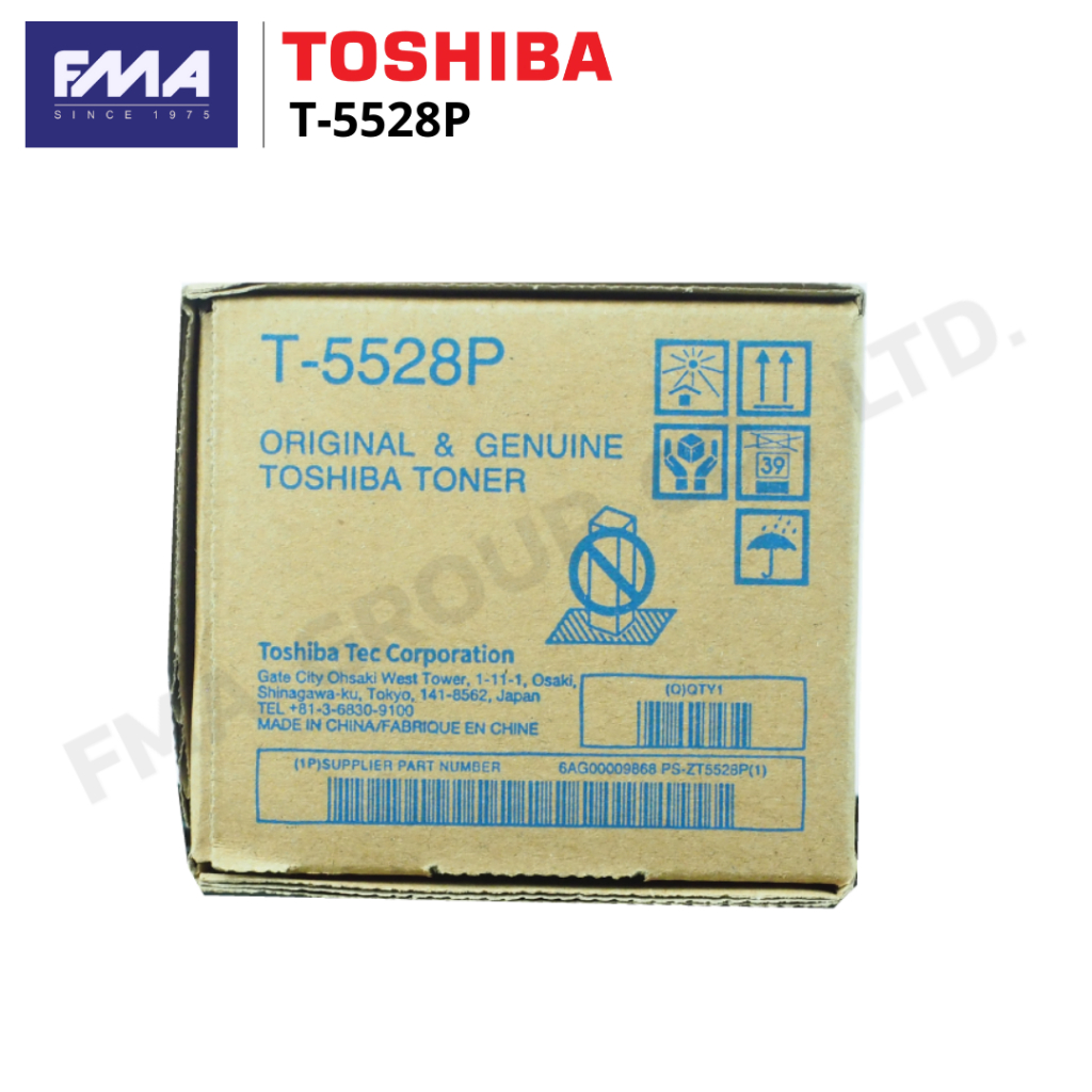 TOSHIBA e-STUDIO หมึกเครื่องถ่ายเอกสารสีดำ T-5528P สำหรับรุ่น 5528A / 6528A