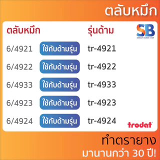 trodat ตลับหมึก สี่เหลี่ยมจตุรัส. รุ่น 6/4921 , 6/4922 , 6/4933 , 6/4923 , 6/4924