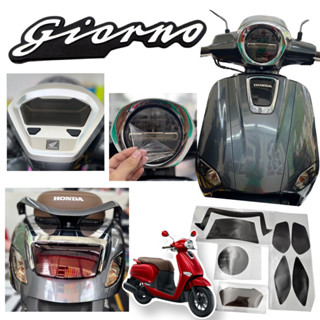 Giorno ฟิล์มกันรอยไมล์ /ไฟหน้า/ไฟเลี้ยว/ไฟท้าย Honda Giorno …