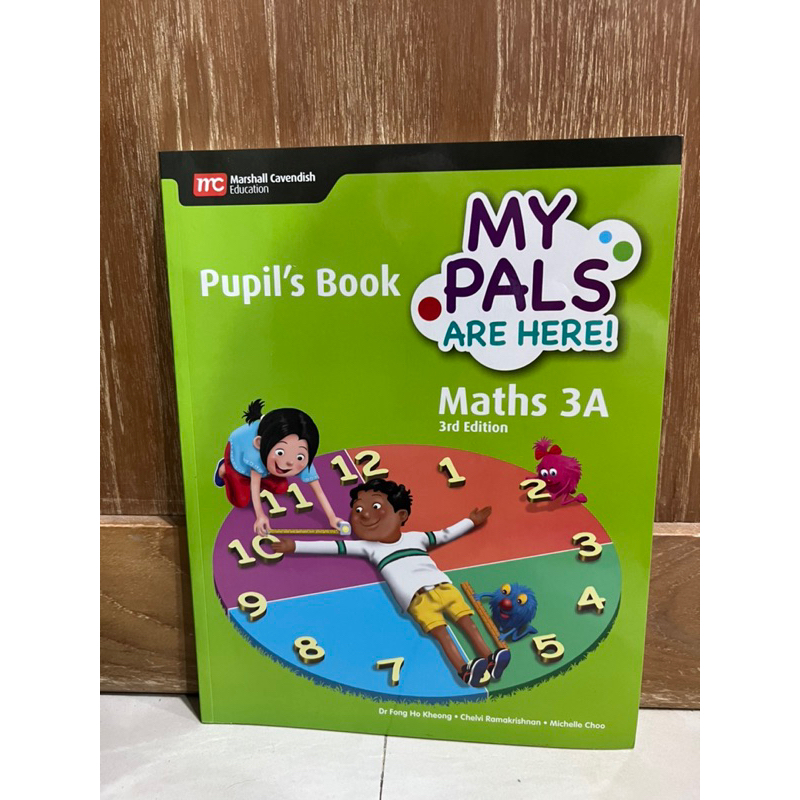 My Pals Are Here Pupil’s Book Maths 3A แบบฝึกหัดคณิตศาสตร์ชั้นประถม3 เทอม1 พร้อมเฉลย