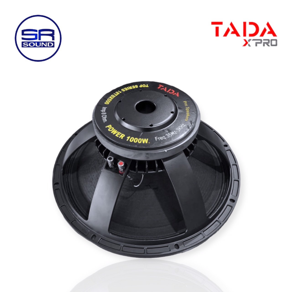 TADA 18TBX-500  ดอกลำโพง 18 นิ้ว  กำลังวัตต์ 1000 วัตต์  8 OHM / ราคาต่อ 1 ดอก 18TBX 500 18TBX500