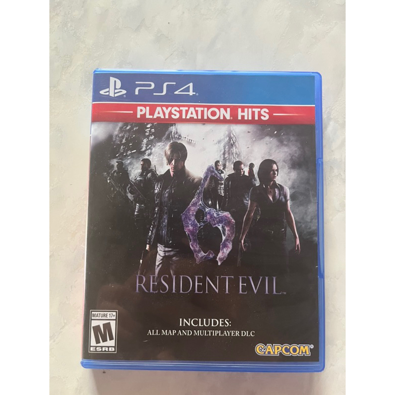 PS4 : Resident Evil 6 มือ 2 แผ่นแท้