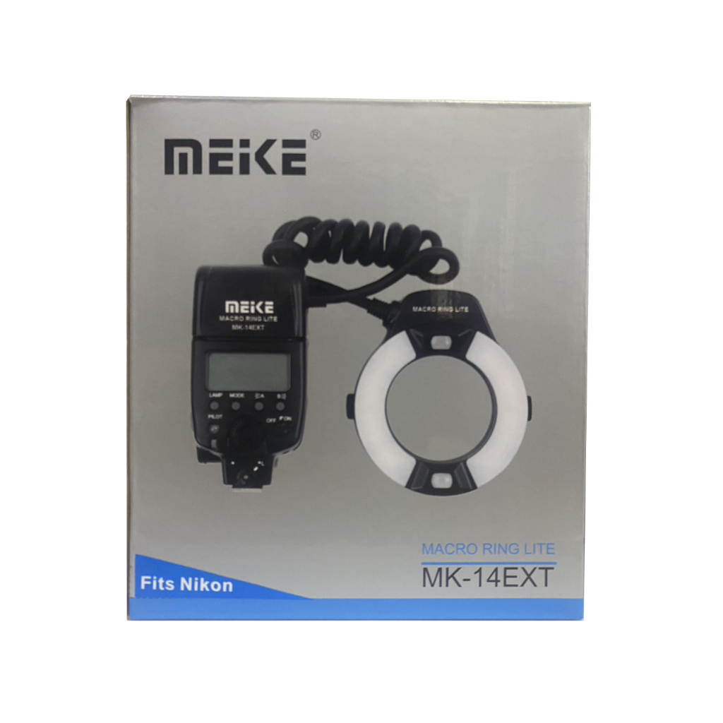 MEIKE MK-14EXT E-TTL / iTTL Macro Ring Flash for Canon / Nikon สินค้ารับประกัน 1 ปี