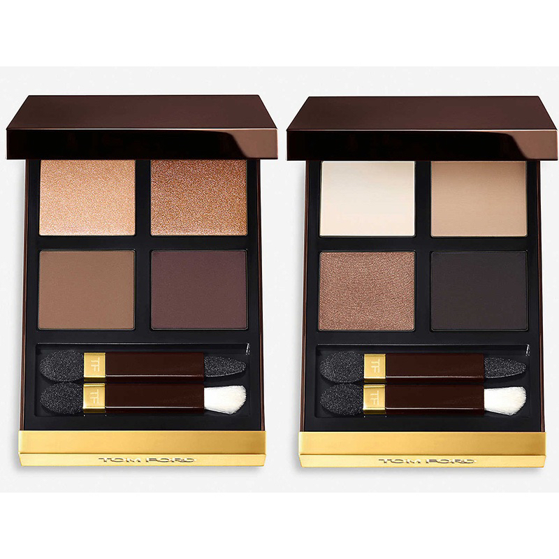 TOM FORD EYE QUAD สี 27 Mink Mirage, 28 June De La Crème, 29 Desert Fox.
