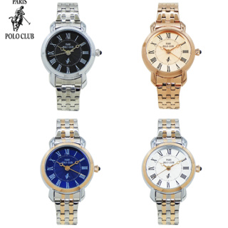 F51 F52 F53 F54 นาฬิกาข้อมือผู้หญิง Paris Polo Club    PPC-230403