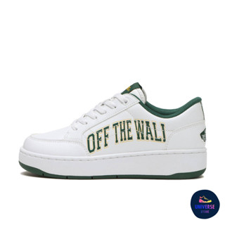 [ของแท้ ส่งฟรี PRE-ORDER] VANS CANORA LOGO PLT [WHITE/GREEN] V2940 LOGO PLT