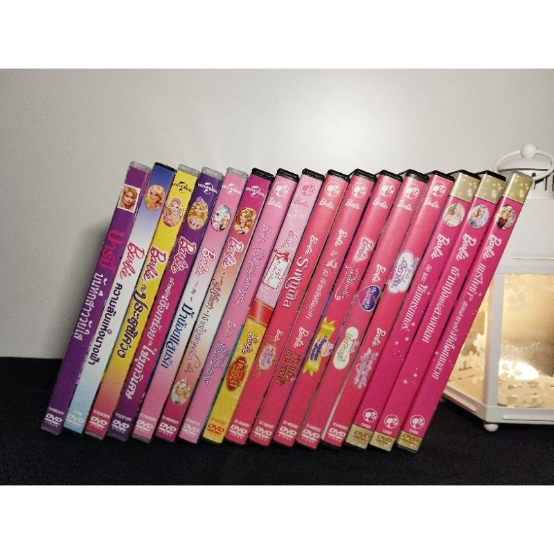 DVD Barbie บาร์บี้ แผ่นแท้ พากย์ไทย 16 แผ่น 23 เรื่อง