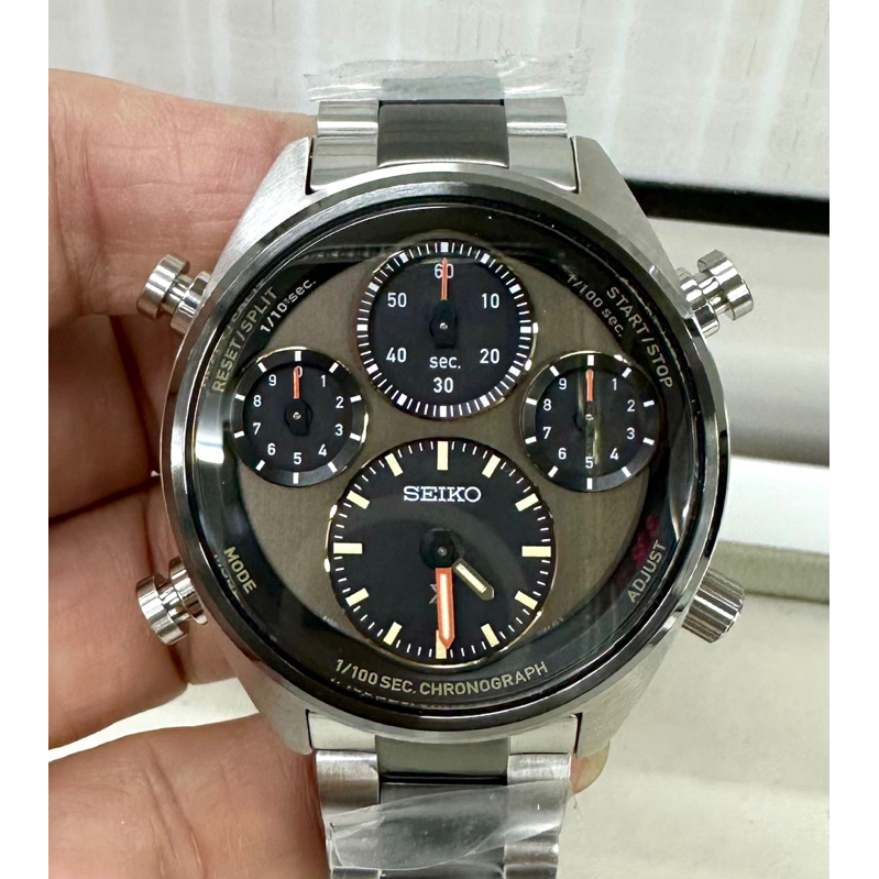 นาฬิกา ไซโก้ Prospex Speedtimer 1|100 sec. Solar Chronograph รุ่น SFJ005P1