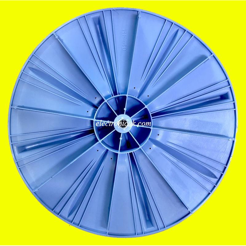 ใบพัด ใบปั่น เครื่องซักผ้า HITACHI PS-40 ขนาด 410mm. รู 11ร่อง ราคา ถูกที่สุด ดีลบีเคเค แกลเลอรีภาพที่ 2