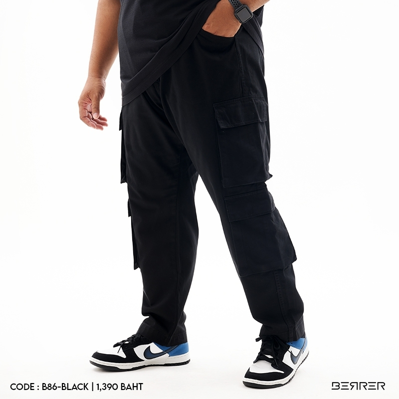 กางเกง Cargo กระเป๋าคู่ ไซซ์ใหญ่ [BERRER OFFICIAL STORE]