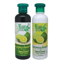 ชีววิถี แชมพู+ครีมนวดสมุนไพรสูตรมะกรูด แพ็คคู่ 360 ml.