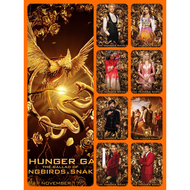 โปสเตอร์หนัง The Hunger Games: The Ballad of Songbirds and Snakes ขนาด 11.5 X 16.5 นิ้ว (A3)