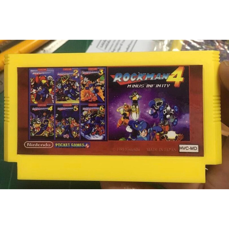 ตลับ Rockman รวมครบ และภาค Hack 73 IN 1