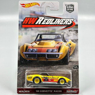 Hotwheels Redliners | ‘69 Corvette Racer สเกล 1:64