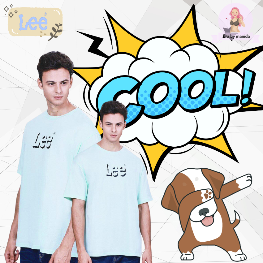 Lee  แท้ 100 % เสื้อยืดแขนสั้น ผู้ชาย  รุ่น LE L1001B0 ใหม่จาก Shop  งานใหม่ไม่มีตำหนิ   ราคาเต็ม 89