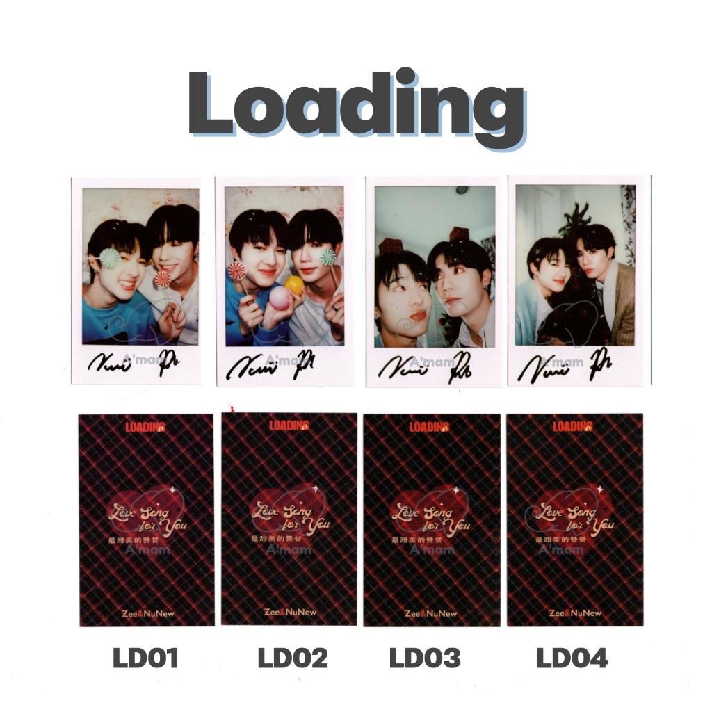ZEEN์UNEW x Loading PHOTOCARD