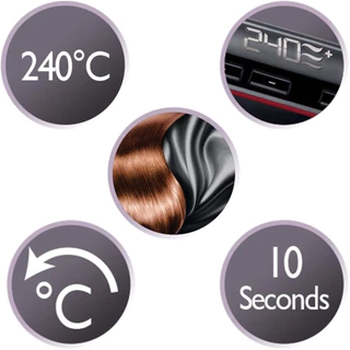 Remington เครื่องหนีบผม รุ่น S-9600 Silk Straightener ผมลื่นขึ้น 2 เท่า ลดผมชี้ฟู