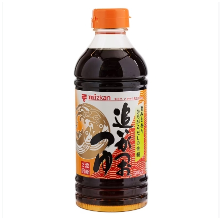 MIZKAN OIGATSUO TSUYU 500 ML. น้ำซุปเข้มข้นกึ่งสำเร็จรูป ตรา มิซกัน ซอสบะหมี่เข้มข้น