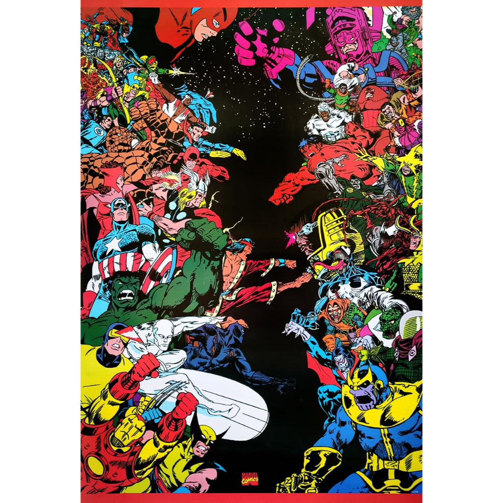 โปสเตอร์ หนัง การ์ตูน อเวนเจอร์ AVENGERS POSTER 24”x35” Inch Superhero Marvel Comics v5