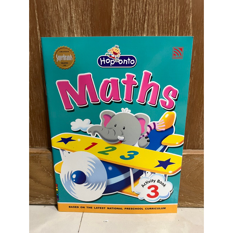 Maths Activity Book 3 แบบฝึกหัดคณิตศาสตร์สำหรับเด็กอนุบาล 3