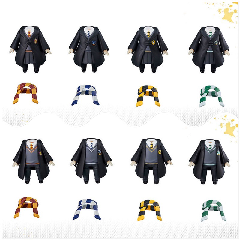 Nendoroid More Dress Up Hogwarts Uniform (Set of 4) Skirt Slacks Style Male Female เนนโดรอยด์ ฮอกวอต