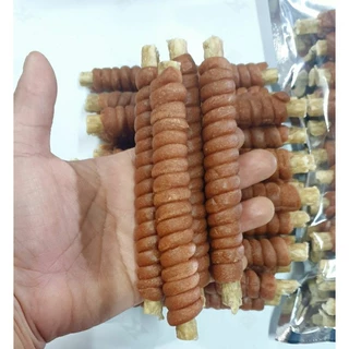 ขนมสุนัขสติ๊กนิ่มพันแท่งมันชี่ขนาด 400 กรัม