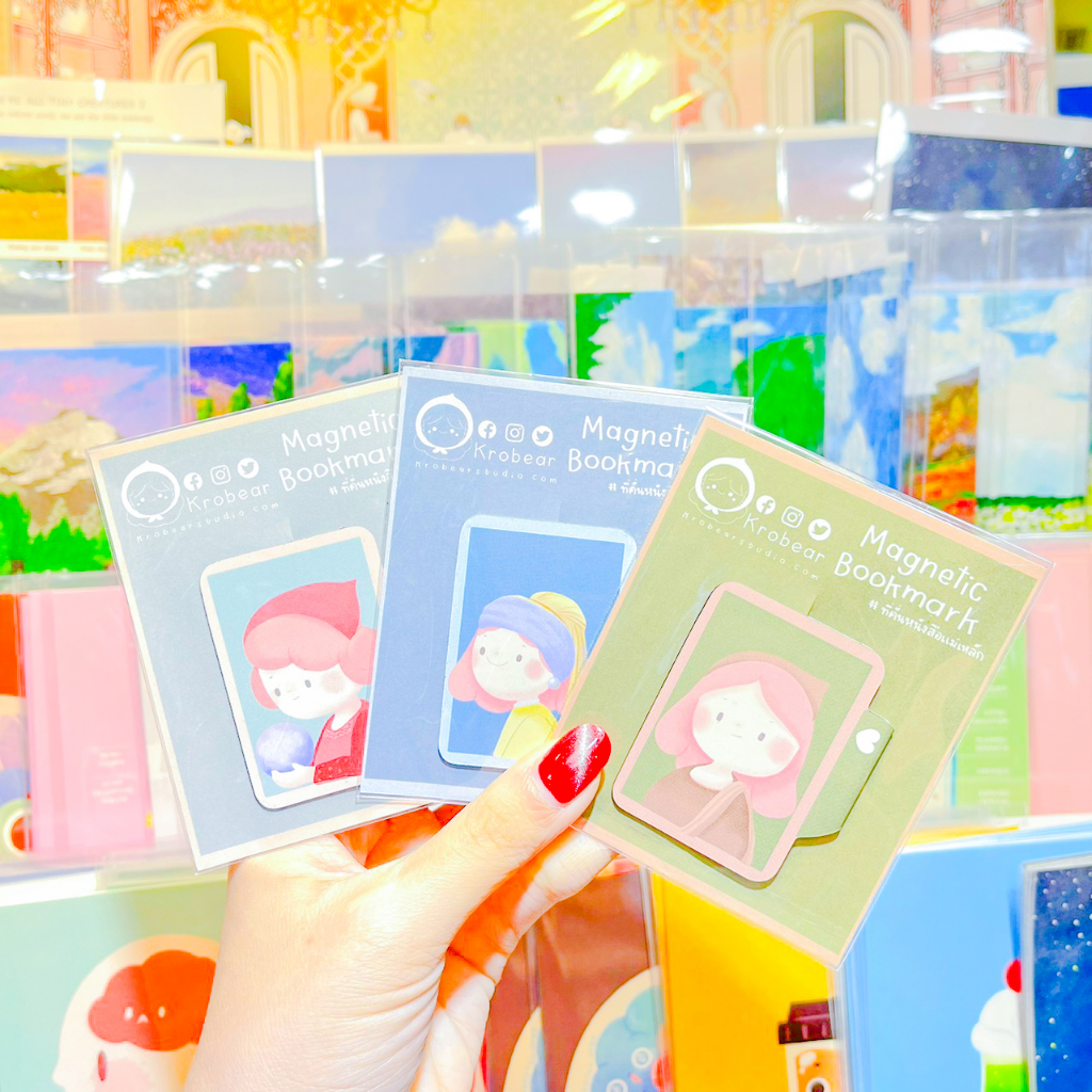 Magnatic bookmark ที่คั่นหนังสือแม็กเน็ต [Krobear]