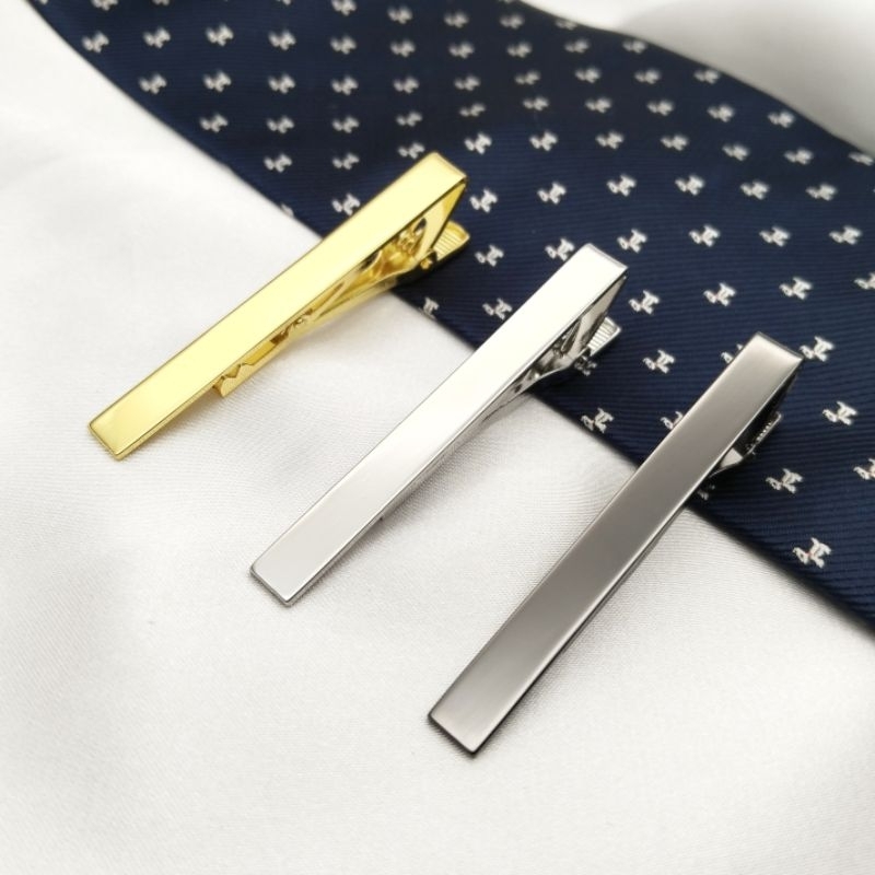 tie clip ที่หนีบเนคไทสลักชื่อ คลิปไทด์สลักชื่อ คลิปหนีบเนคไทด์  กิ๊บหนีบเนกไท custom tie clip ราคา ถูกที่สุด ดีลบีเคเค แกลเลอรีภาพที่ 3